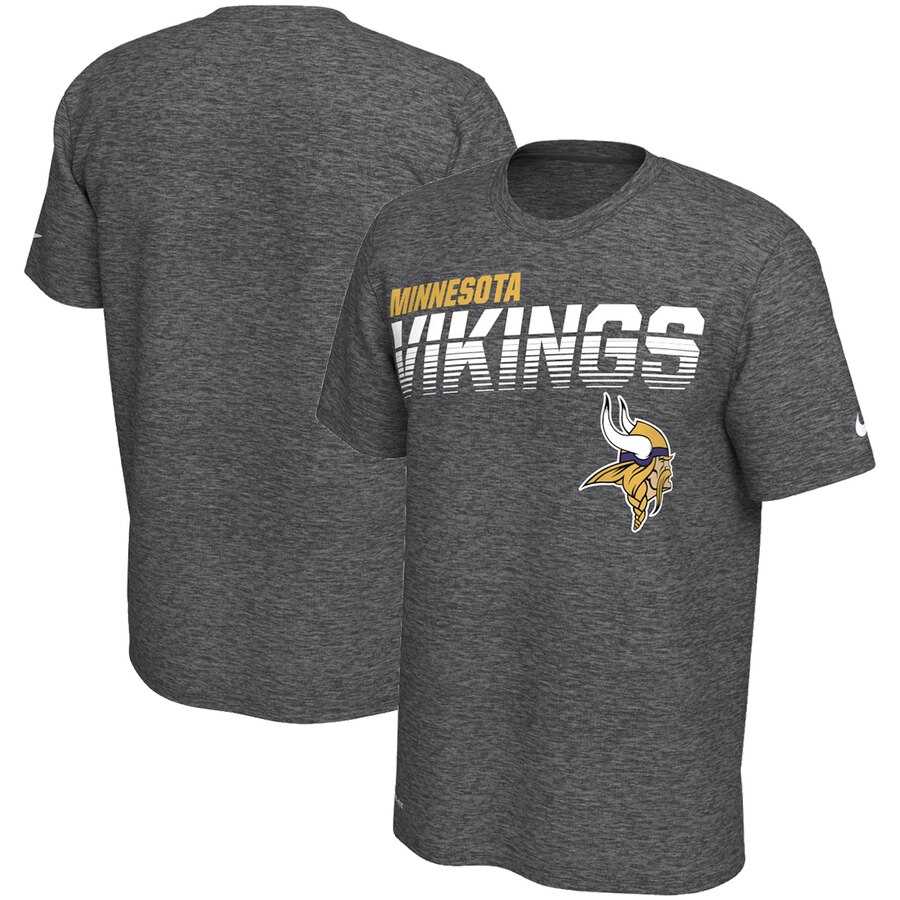 Minnesota Vikings Nike Sideline Line of Scrimmage Legend Performance T-Shirt Gray,We sell and wholesale Minnesota Vikings Nike Sideline Line of Scrimmage Legend Performance T-Shirt Gray on line form chian!